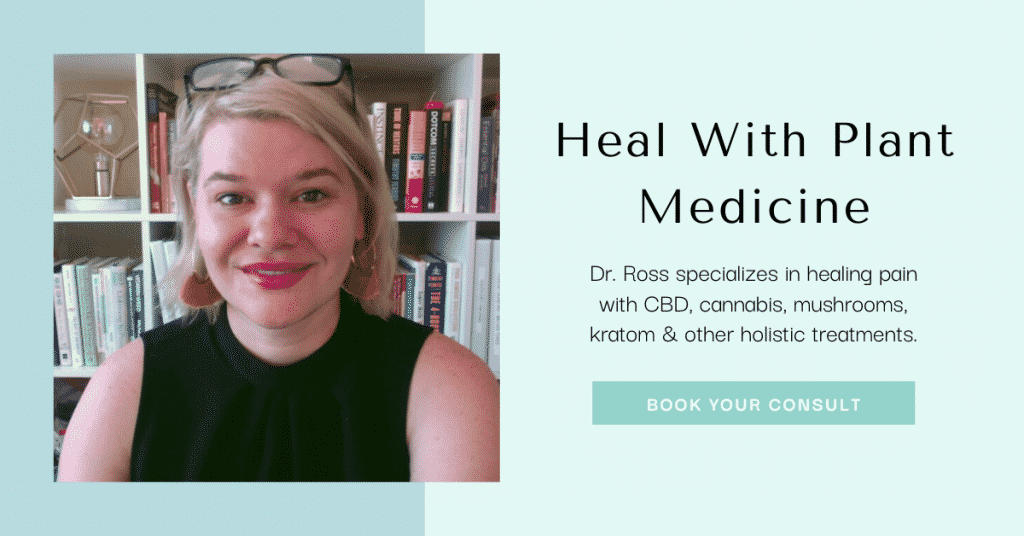Dr. Michele Ross the chronic boss heals pain with cbd, cannabis, mushrooms, and kratom