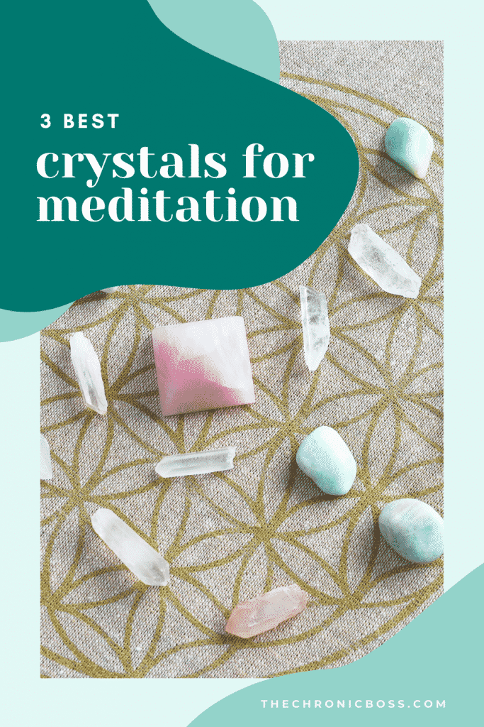 white quartz crystals for meditation