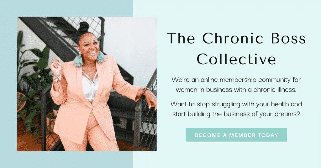 online membership community for women in business with a chronic illness